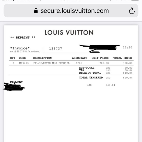 Louis Vuitton Juliette Wallet. New condition! - Picture 9 of 9